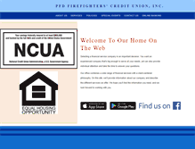Tablet Screenshot of pfdcu.com